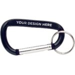 Carabiner with Key Ring
