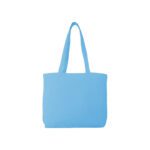 Custom Cotton Tote Bag Sky Blue