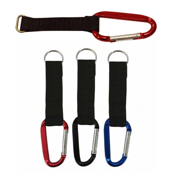 Custom Keychains Carabiner with Strap-Featured