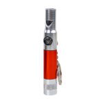 Custom Keychains Flashlight _ Whistle-Red