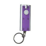 Custom Keychains Slim Flashlight-Purple