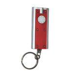 Custom Keychains Slim Flashlight-Red