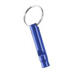 Custom Keychains Whistle-Blue