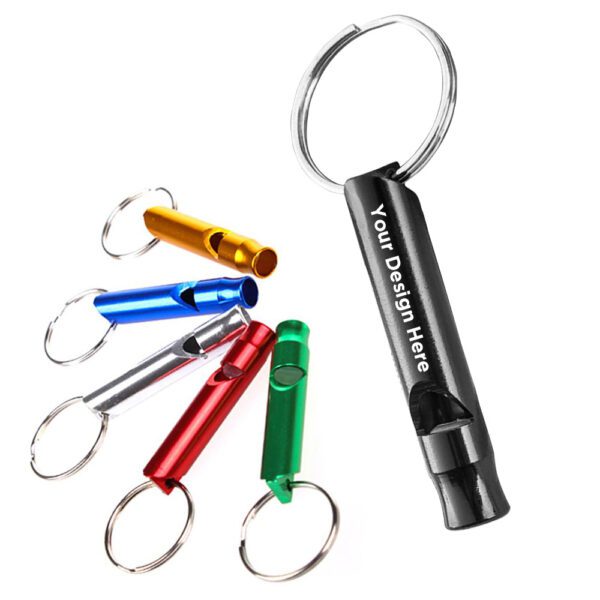 Custom Keychains Whistle-Featured