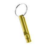 Custom Keychains Whistle-Yellow