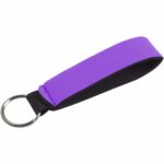 Custom Keychains Wrist Strap-Purple