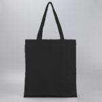 Custom tote bags - black