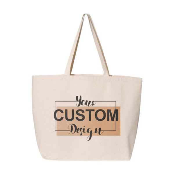 Custom tote bags - canvas jumbo featured