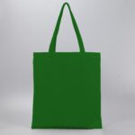 Custom tote bags - dark green