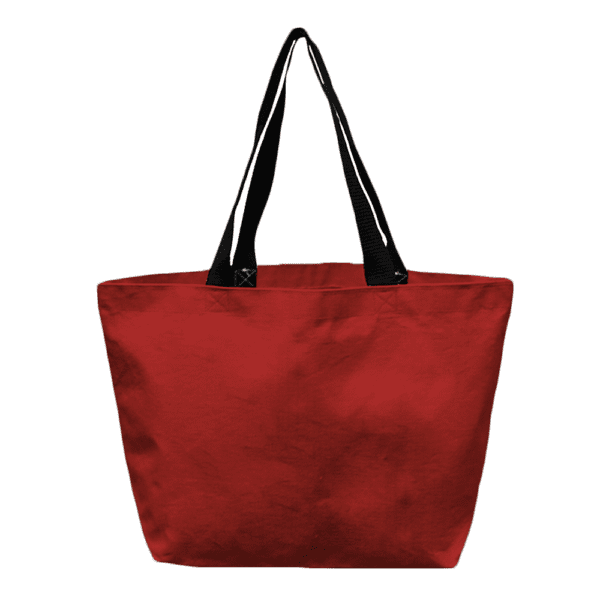 Custom tote bags - red