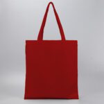 Custom tote bags - red
