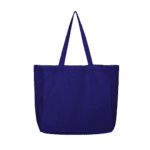 Custom tote bags - royal blue
