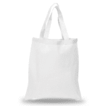 Custom tote bags - white