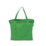 Customized Canvas Tote Bag Green