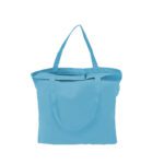 Customized Canvas Tote Bag Sky Blue