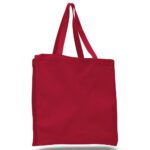 Heavy Custom Tote Bag - Red
