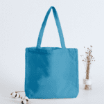 Jumbo custom tote bags - canvas Sky Blue