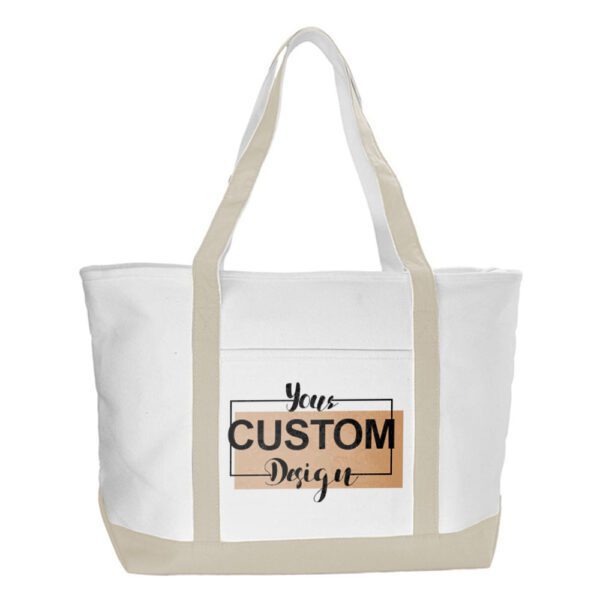 Large Heavy Cotton Canvas Bote Tote Bags 1