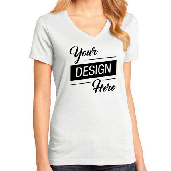 Women-Vneck-Custom-Tshirts-featured