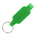 custom bottle opener plastic -Green