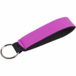 custom keychains - Wrist Strap-Pink