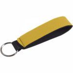 custom keychains - Wrist Strap-Yellow