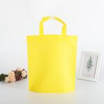 non-woven custom tote bags - Yellow