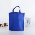 non-woven custom tote bags - royal