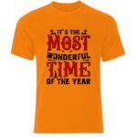 1. Custom Orange Halloween T-shirts