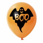 1. Orange Halloween Balloons