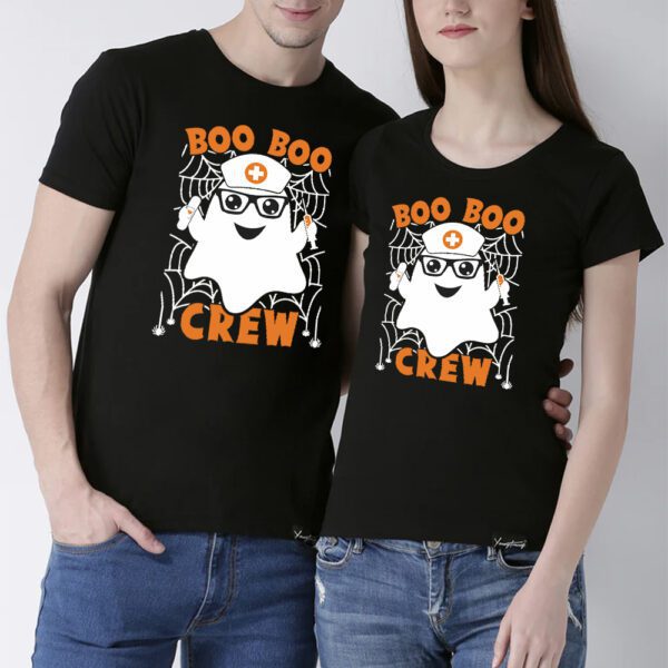 10. Black Unisex Custom Halloween T-shirts