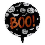13. Round Foil Halloween Balloons