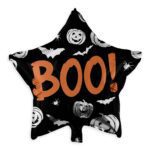 13. Star Foil Halloween Balloons