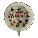 14. Round Foil Halloween Balloons