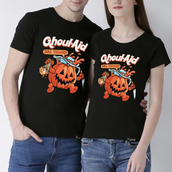 15. Custom Cotton Unisex Halloween T-shirts