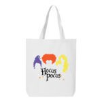 16. Hocus Pocus Custom White Halloween Tote Bags