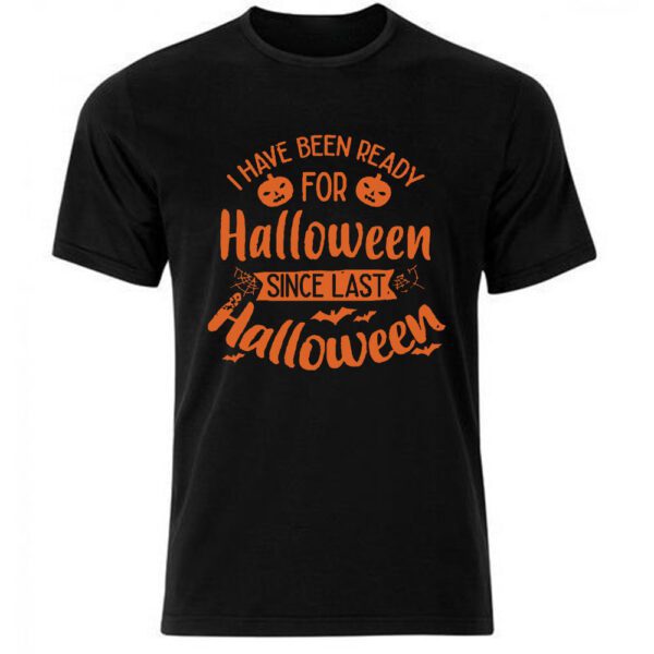 16. Ready for Halloween T-shirts - Black