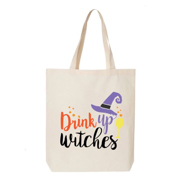 17. Custom Funny Natural Halloween Tote Bags