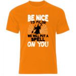 17. Custom Orange Halloween T-shirts
