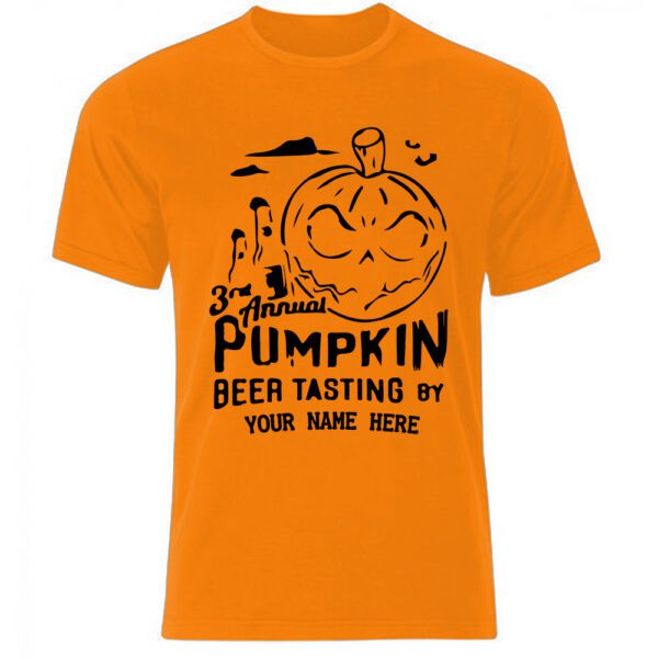 19. Custom Orange Halloween T-shirts