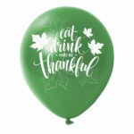2. Thanksgiving Balloons - Green