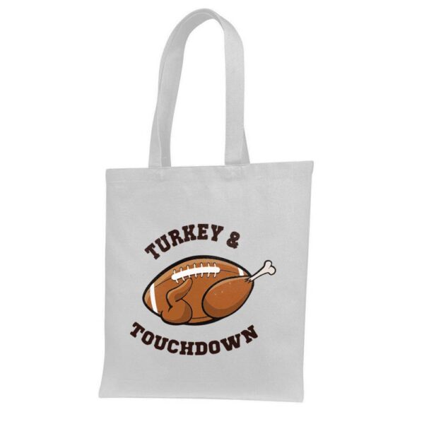 2. Thanksgiving Tote Bags - White