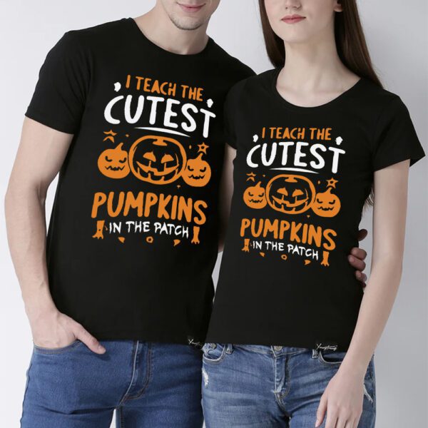 20. Custom Poly-Cotton Unisex Halloween T-shirts