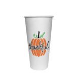 4 - 20oz Thanksgiving Cups