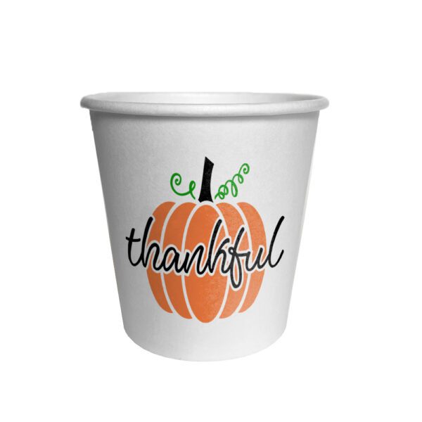 4 - 4oz Thanksgiving Cups