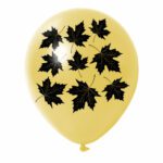 4. Thanksgiving Custom Balloons - Yellow