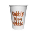 7 - 12oz Thanksgiving Cups