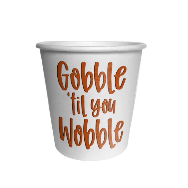 7 - 4oz Thanksgiving Cups