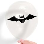 7. Clear Latex Halloween Balloons