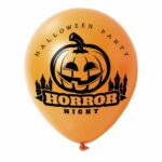 9. Orange Halloween Party Balloons